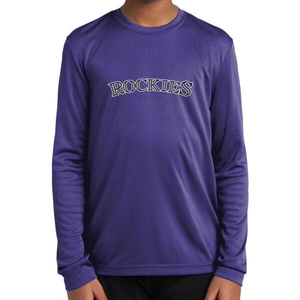 Gilroy LL Rockies - Youth Long Sleeve PosiCharge ® Competitor Tee Thumbnail