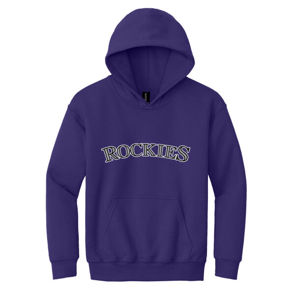 Gilroy LL Rockies - Youth Heavy Blend Hooded Sweatshirt Thumbnail