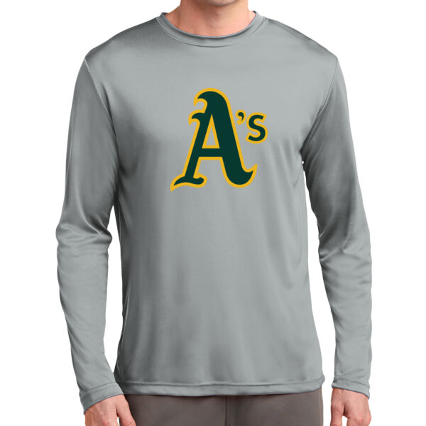 Gilroy Little League A's Long Sleeve PosiCharge Competitor Tee Thumbnail