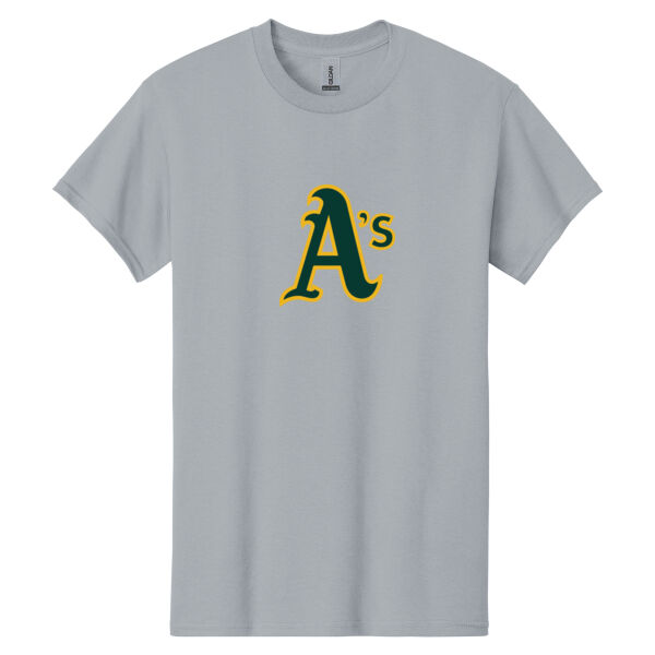 Gilroy Little League A's Heavy Cotton 100% Cotton T Shirt Thumbnail