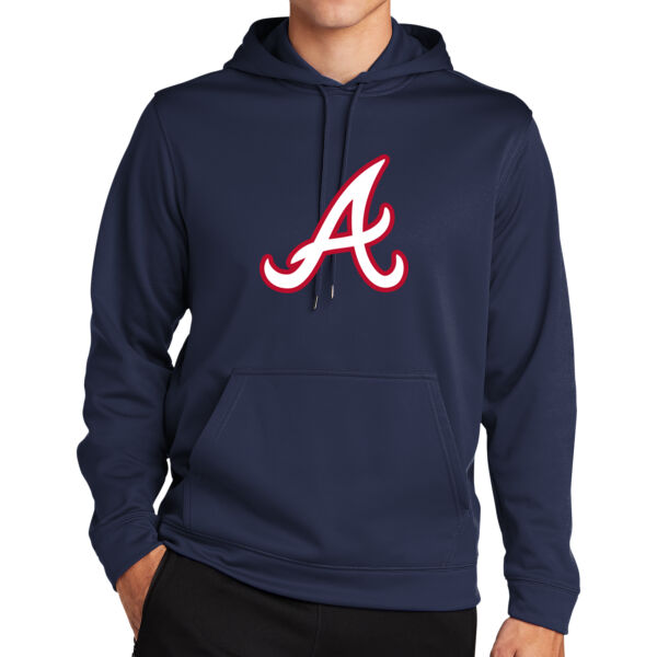 Gilroy Little League Braves Fleece Hooded Pullover Thumbnail