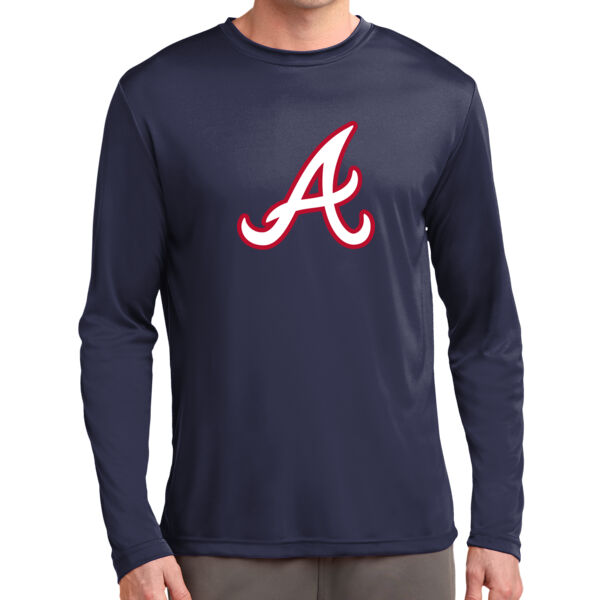 Gilroy Little League Braves Long Sleeve PosiCharge Competitor Tee Thumbnail