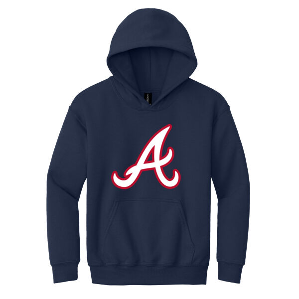 Gilroy Little League Braves Youth Heavy Blend Hooded Sweatshirt Thumbnail