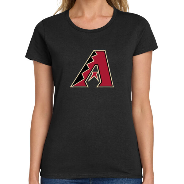 Gilroy Little League Diamondbacks Ladies Heavy Cotton 100% Cotton T Shirt Thumbnail