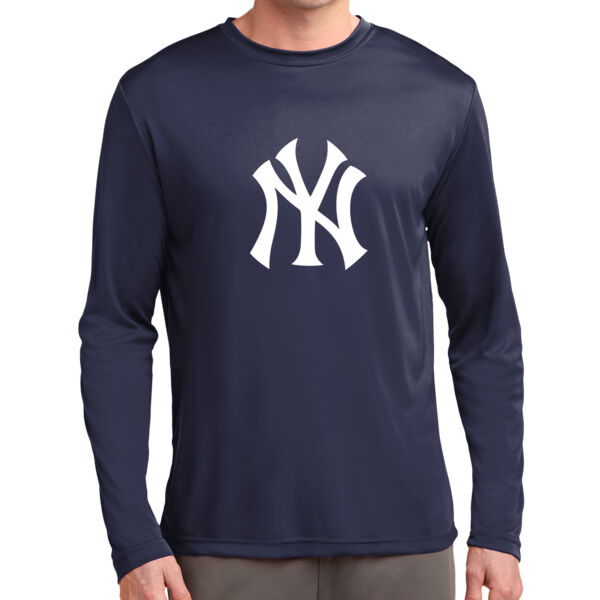 Gilroy Little League Yankees Long Sleeve PosiCharge Competitor Tee Thumbnail