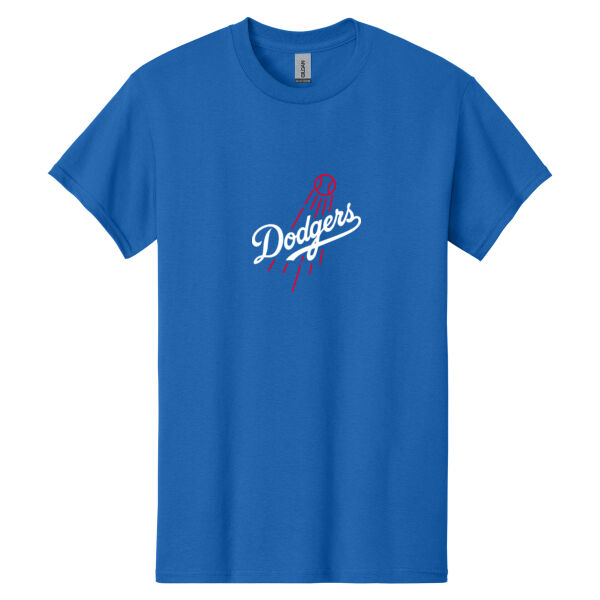 Gilroy Little League Dodgers Heavy Cotton 100% Cotton T Shirt Thumbnail