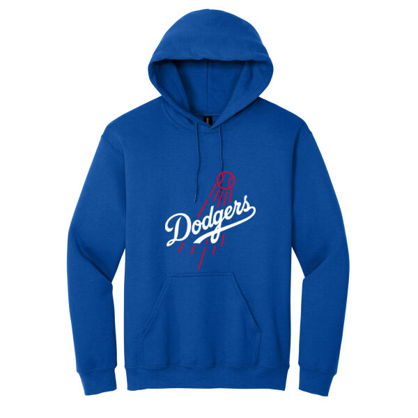 Gilroy Little League Dodgers Heavy Blend Hooded Sweatshirt Thumbnail