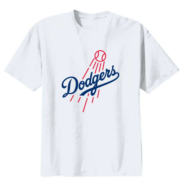 Gilroy Little League Dodgers Youth Heavy Cotton 100% Cotton T Shirt Thumbnail