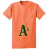 Authentic 100% Cotton T Shirt with Pocket Thumbnail