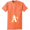 Authentic 100% Cotton T Shirt with Pocket Thumbnail